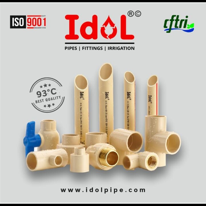 Hot Water? No Problem! Idol’s High-Performance CPVC Pipes for Indian Homes and Businesses