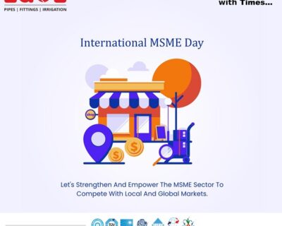 Celebrating the Backbone of the Economy: Idol Pipe Joins Hands with MSMEs on International MSME Day!