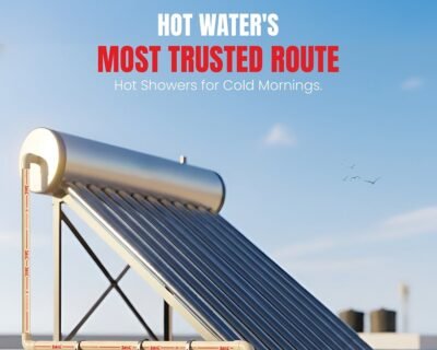 Hot Water’s Most Trusted Route: Why Pipe Quality Matters for Solar Heaters