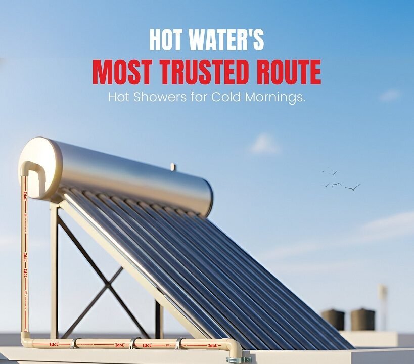 Hot Water’s Most Trusted Route: Why Pipe Quality Matters for Solar Heaters
