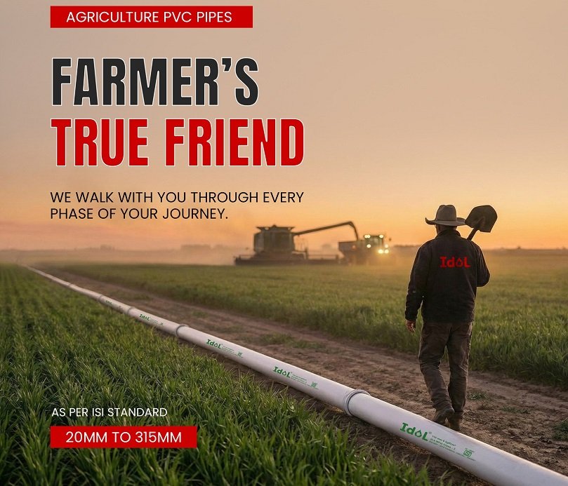 Sustainable Harvests: Maximizing Water Efficiency with Idol Agriculture PVC pipes