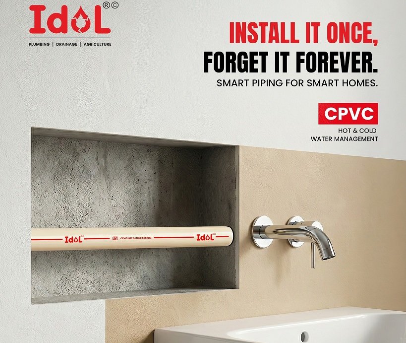 Smart Homes Start with Smart Plumbing: A Deep Dive into Idol CPVC Technology
